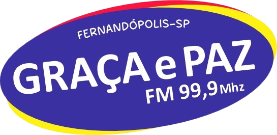 Logo da rádio Graça e Paz FM 99,9Mhz Fernandópolis - SP
